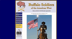 Desktop Screenshot of buffalosoldiers-amwest.org